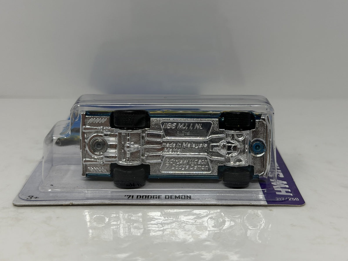 Hot Wheels Super Treasure Hunt 1971 Dodge Demon HW Showroom 1:64 Diecast STH