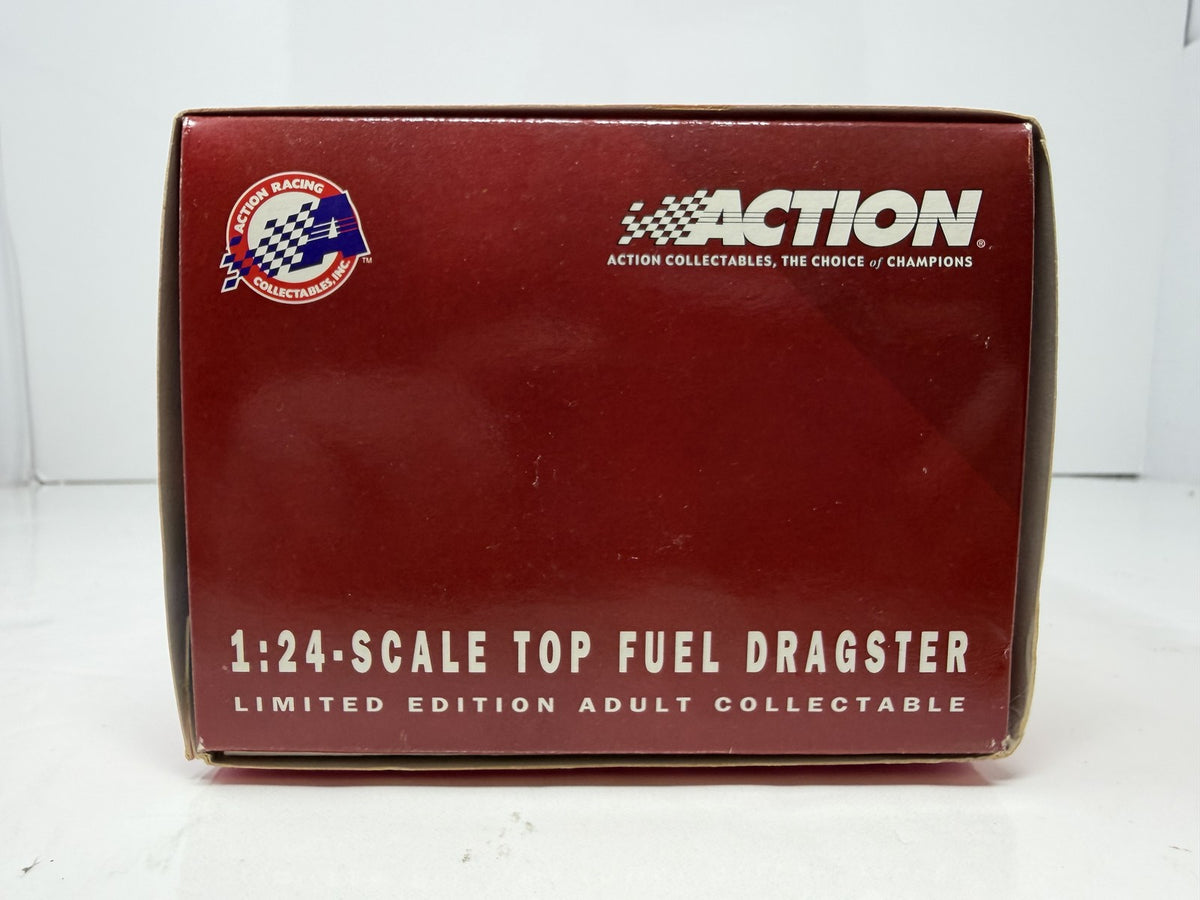 Action NHRA 2003 Shirley Muldowney Mac Tools Grease 25th Anniversary Action Racing Collectables Top Fuel Dragster 1:24 Diecast Pink