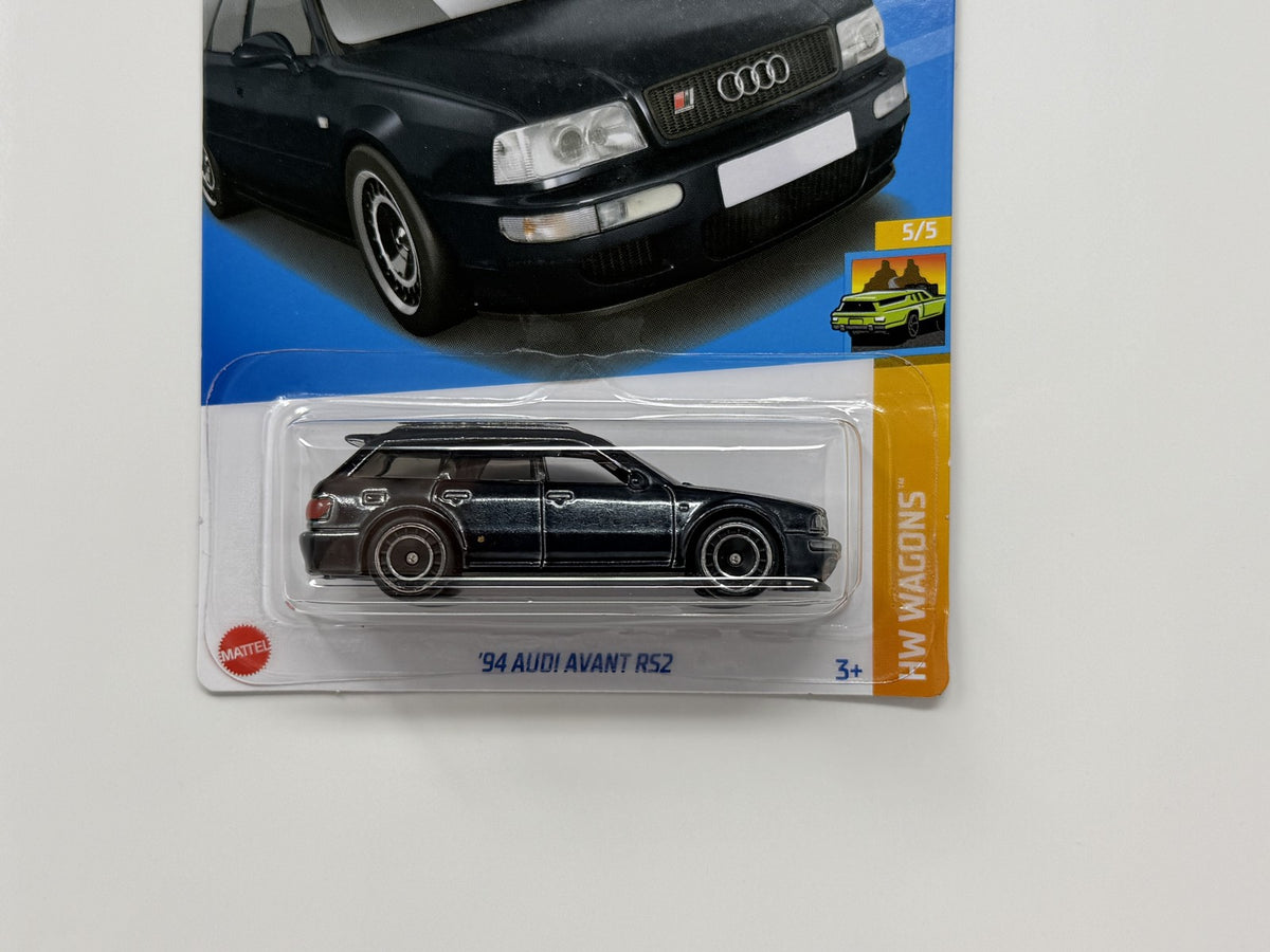 Hot Wheels Super Treasure Hunt 1994 Audi Avant RS2 HW Wagons 1:64 Diecast STH