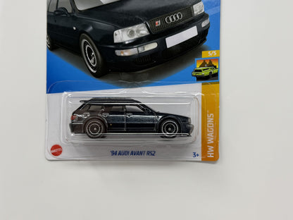 Hot Wheels Super Treasure Hunt 1994 Audi Avant RS2 HW Wagons 1:64 Diecast STH