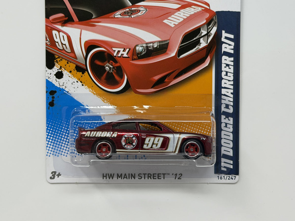 Hot Wheels Super Treasure Hunt 2011 Dodge Charger R/T 1:64 Diecast Red STH