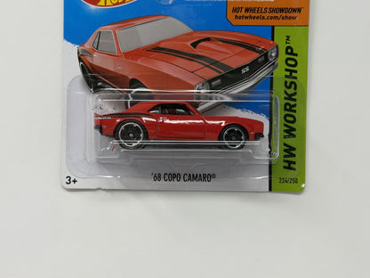 Hot Wheels HW Workshop 1968 COPO Camaro 1:64 Diecast Red Short Card