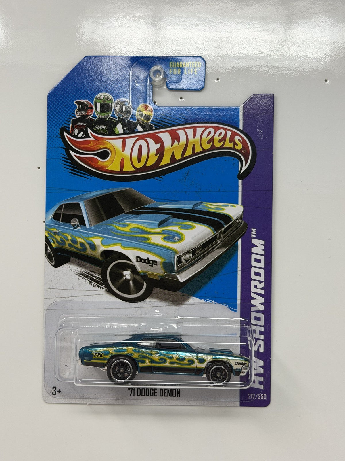 Hot Wheels Super Treasure Hunt 1971 Dodge Demon HW Showroom 1:64 Diecast STH
