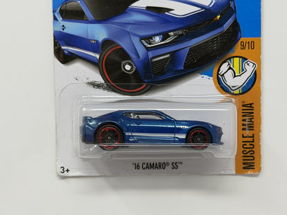 Hot Wheels Muscle Mania Forza 2016 Camaro SS 1:64 Diecast Blue