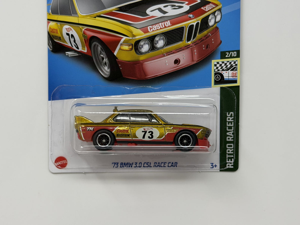 Hot Wheels Super Treasure Hunt 1973 BMW 3.0 CSL Race Car 1:64 Diecast STH