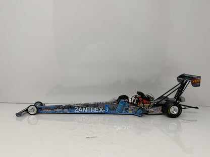 Action NHRA 2005 Dave Grubnic Zantrex-3 Top Fuel Dragster 1:24 Diecast Blue Black RCCA Color Chrome 1 of 120