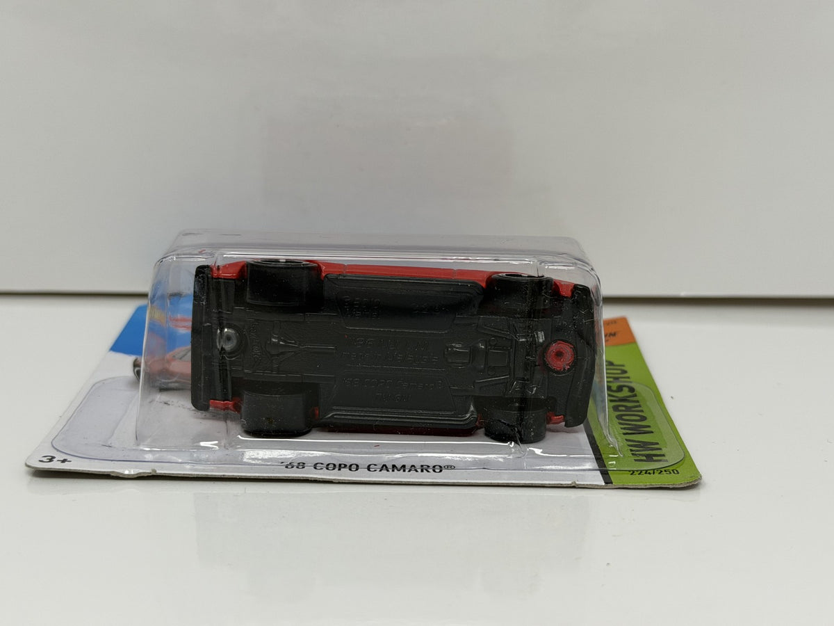 Hot Wheels HW Workshop 1968 COPO Camaro 1:64 Diecast Red Short Card