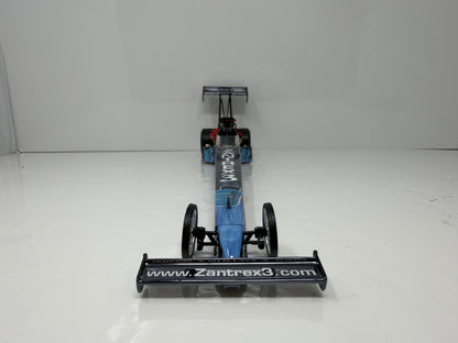 Action NHRA 2005 Dave Grubnic Zantrex-3 Top Fuel Dragster 1:24 Diecast Blue Black RCCA Color Chrome 1 of 120