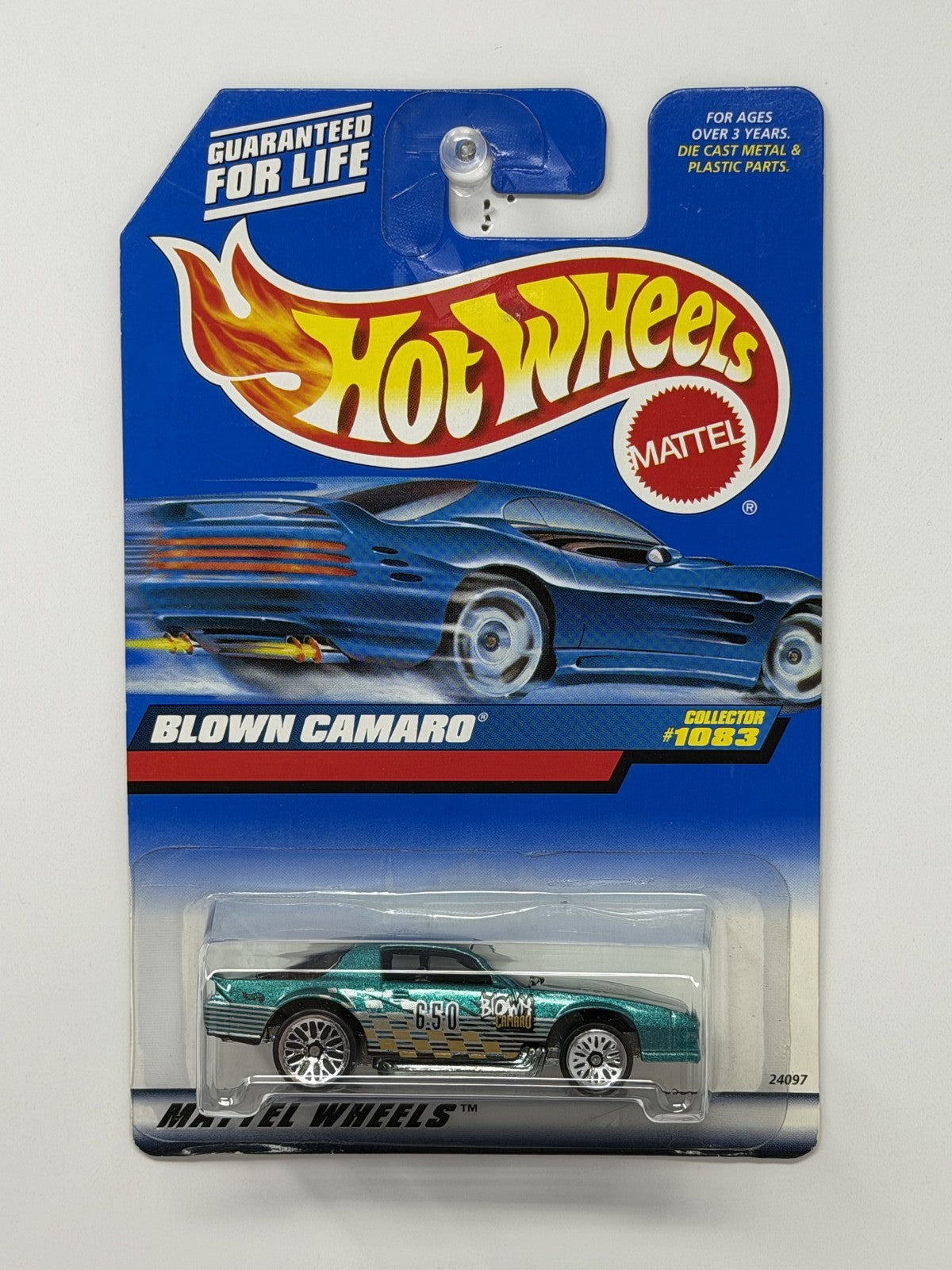 Hot Wheels Blown Camaro 1:64 Diecast Teal