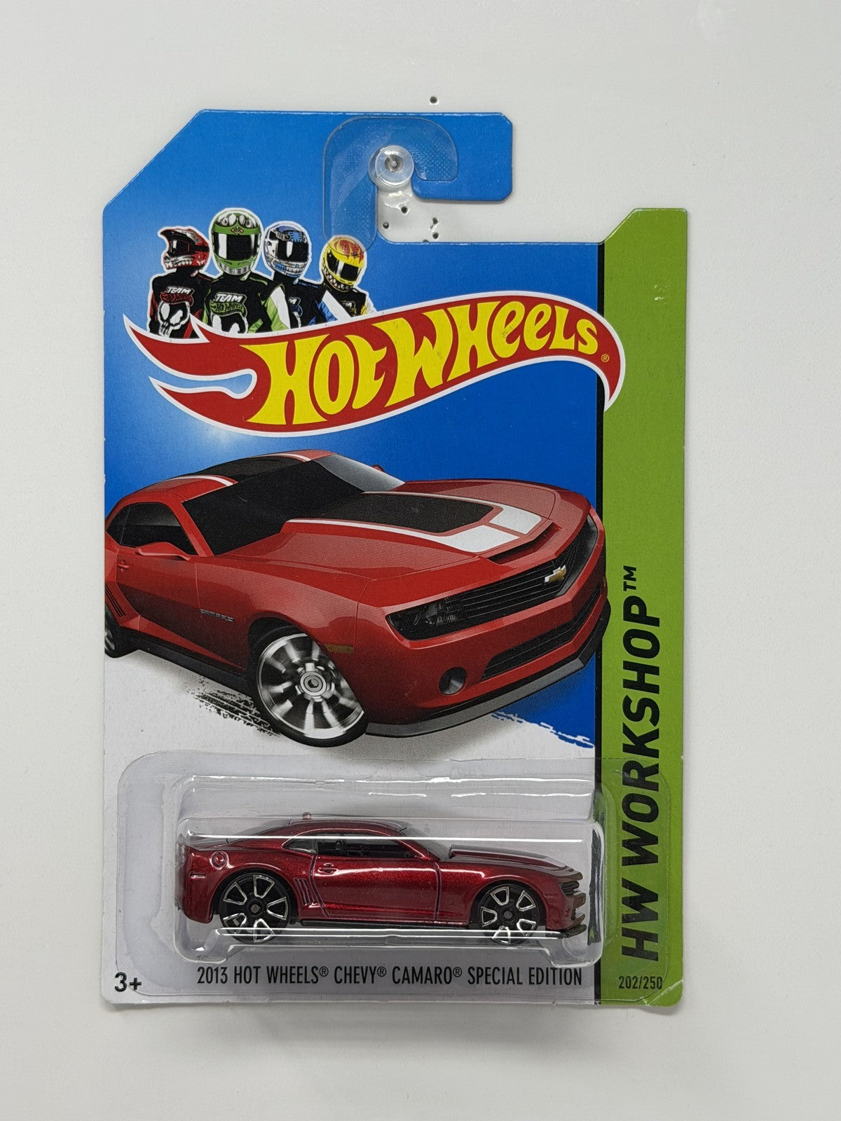 Hot Wheels HW Workshop 2013 Chevy Camaro Special Edition 1:64 Diecast Red