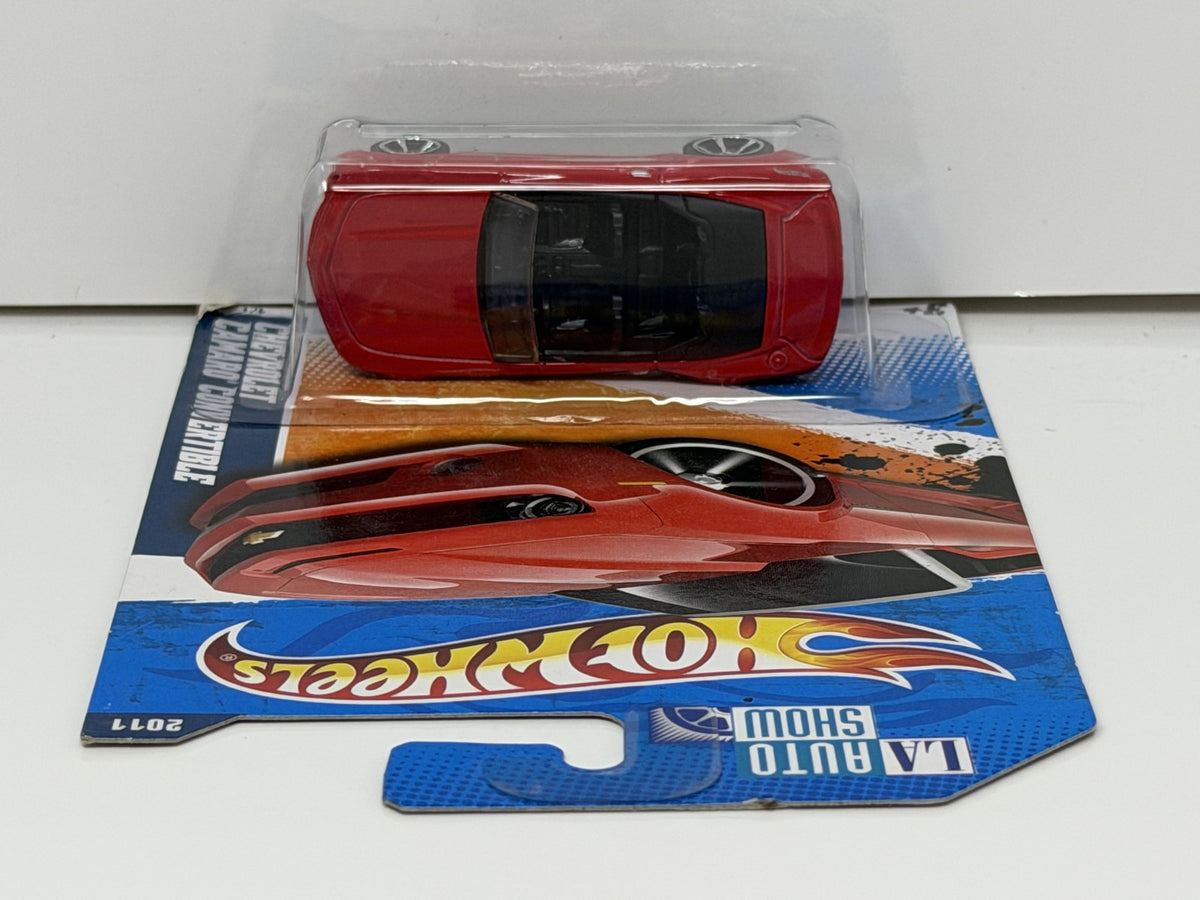 Hot Wheels LA Auto Show Chevrolet Camaro Convertible 1:64 Diecast Red