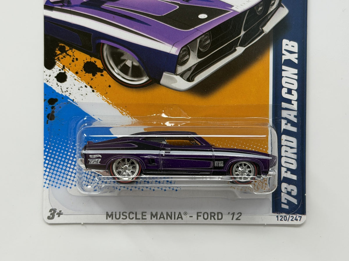 Hot Wheels Super Treasure Hunt 1973 Ford Falcon XB Muscle Mania 1:64 Diecast STH