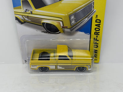 Hot Wheels HW Off-Road 1983 Chevy Silverado 1:64 Diecast Yellow
