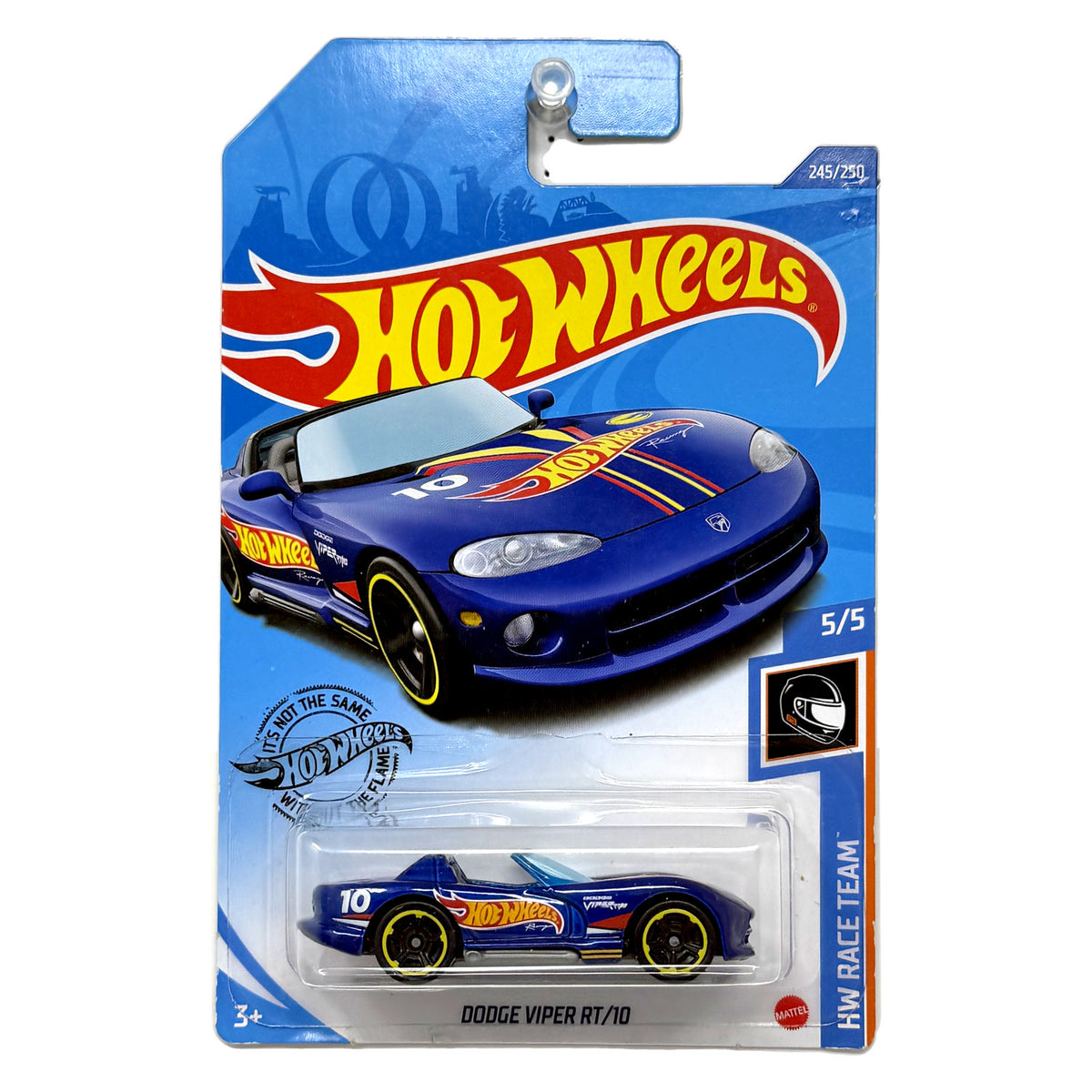 Hot Wheels Treasure Hunt Dodge Viper RT/10 Race Team 1:64 Diecast Blue