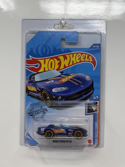 Hot Wheels Treasure Hunt Dodge Viper RT/10 Race Team 1:64 Diecast Blue