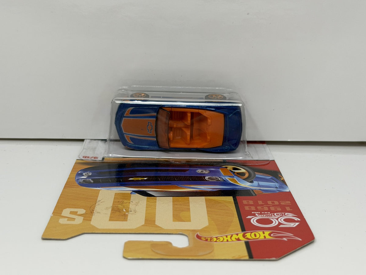 Hot Wheels 00s Camaro Convertible Concept 1:64 Diecast Blue