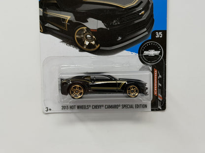 Hot Wheels Camaro Fifty 2013 Chevy Camaro Special Edition 1:64 Diecast Black