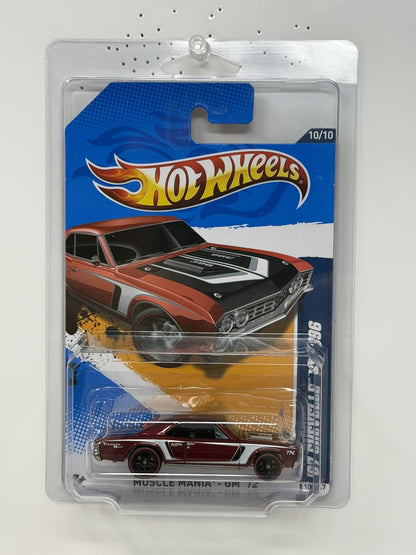 Hot Wheels Super Treasure Hunt 1967 Chevelle SS 396 1:64 Diecast Red STH