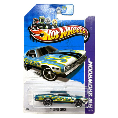 Hot Wheels Super Treasure Hunt 1971 Dodge Demon HW Showroom 1:64 Diecast STH