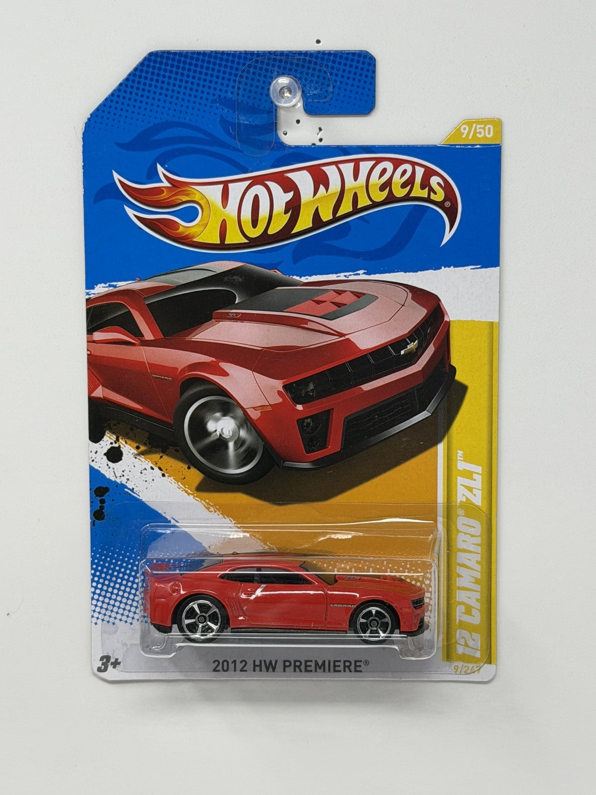 Hot Wheels HW Premiere 2012 Chevrolet Camaro ZL1 1:64 Diecast Red