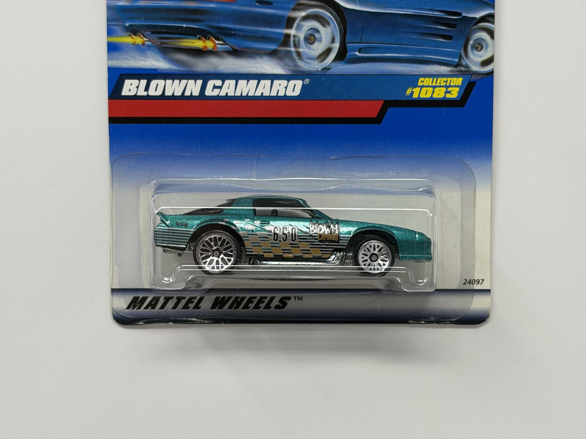 Hot Wheels Blown Camaro 1:64 Diecast Teal