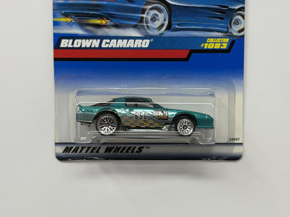 Hot Wheels Blown Camaro 1:64 Diecast Teal