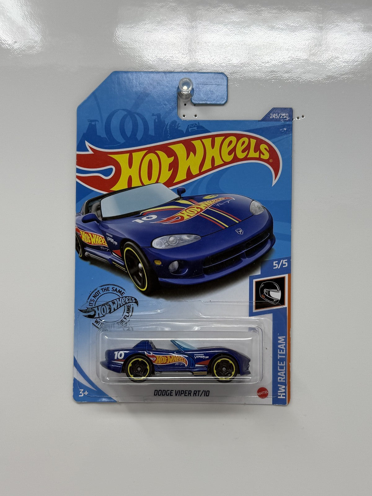 Hot Wheels Treasure Hunt Dodge Viper RT/10 Race Team 1:64 Diecast Blue