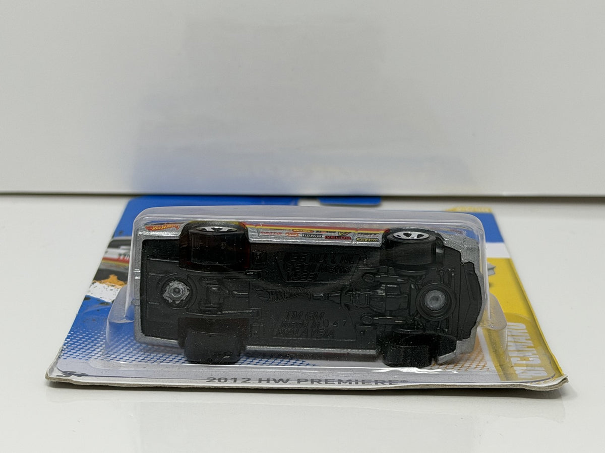 Hot Wheels 2012 HW Premiere 1981 Chevrolet Camaro 1:64 Diecast Silver