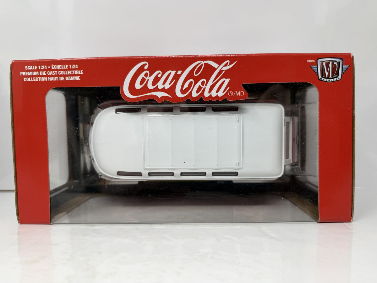 M2 Machines Coca-Cola 1960 Volkswagen Microbus CHASE 1:24 Diecast Red White