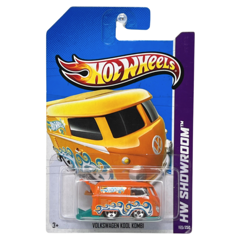 Hot Wheels HW Showroom Volkwagen Kool Kombi Van European Car 1:64 Diecast Orange