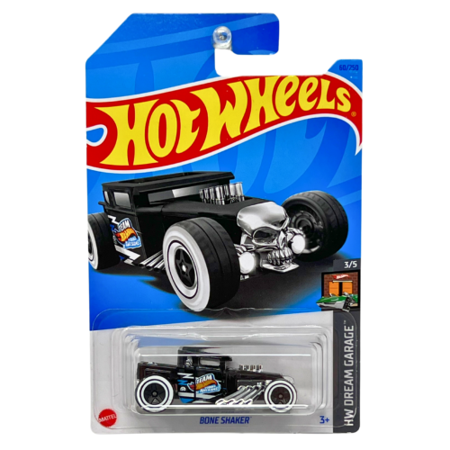 Hot Wheels HW Dream Garage Bone Shaker Fantasy Cars 1:64 Diecast Black