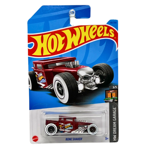 Hot Wheels HW Dream Garage Bone Shaker Fantasy Cars 1:64 Diecast Red