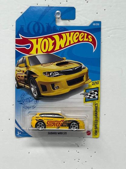 Hot Wheels HW Speed Graphics Subaru WRX STi JDM 1:64 Diecast