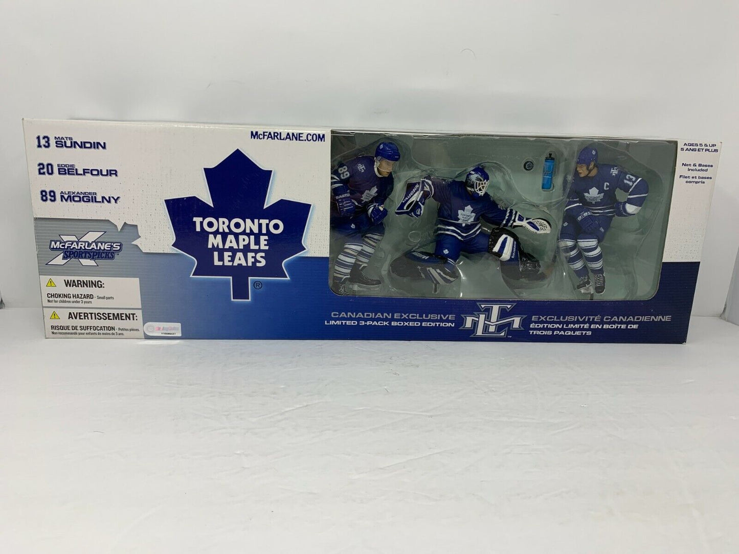 Mcfarlane NHL Toronto Maple Leafs Exclusive Chase Combo 3-Pack Set Figures