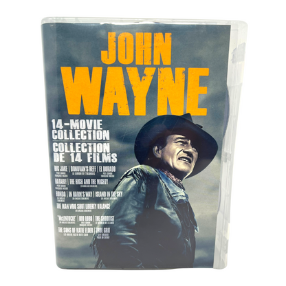 John Wayne 14-Movie Collection (DVD, 2021) Movie Boxset Good Condition!!!