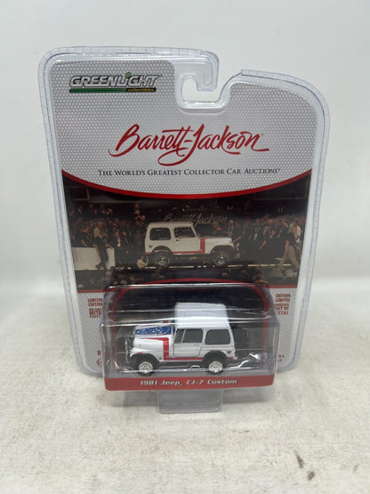 Greenlight Barrett-Jackson Series 4 1981 Jeep CJ-7 Custom 1:64 Diecast