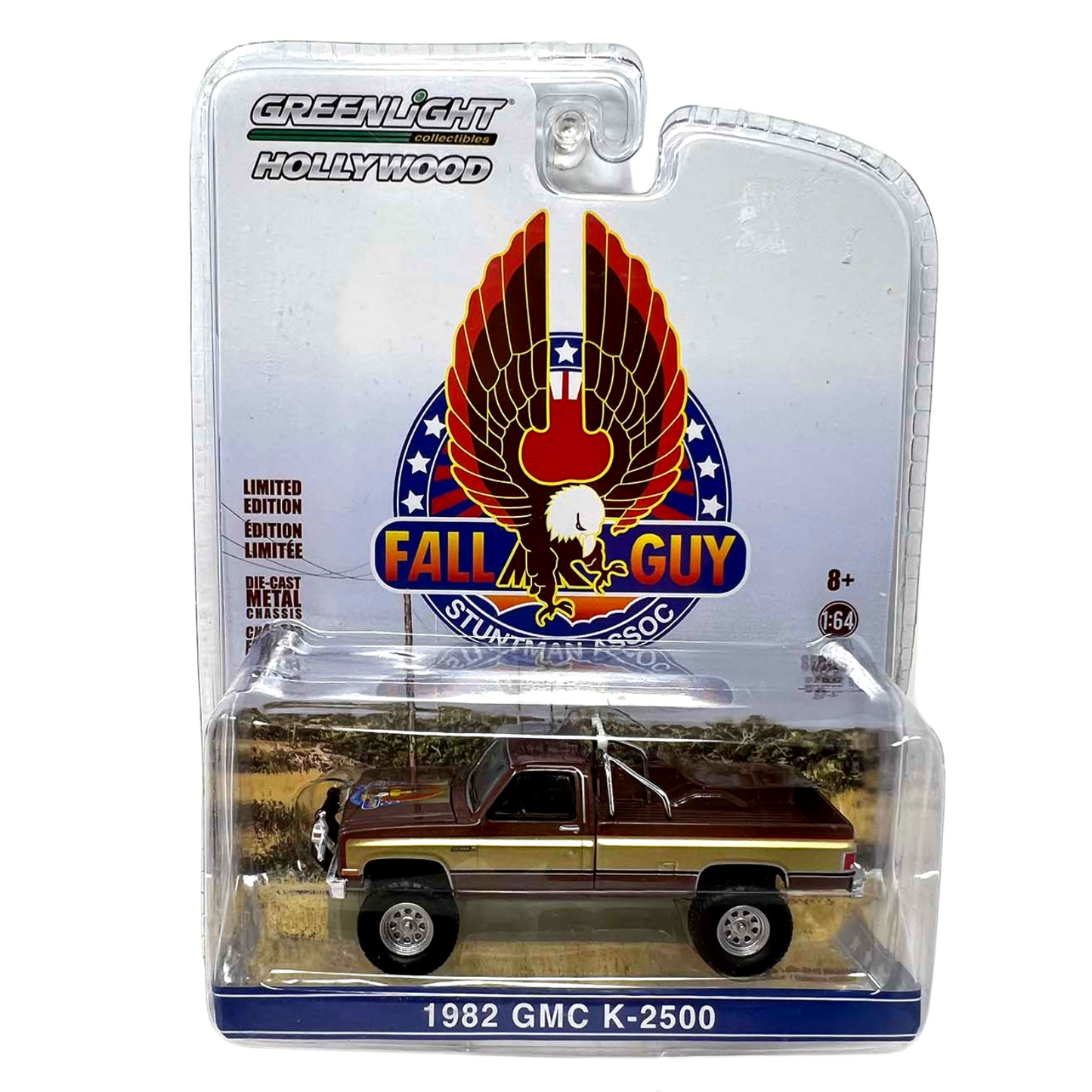 Greenlight Hollywood Rides Fall Guy 1982 GMC K-2500 1:64 Diecast