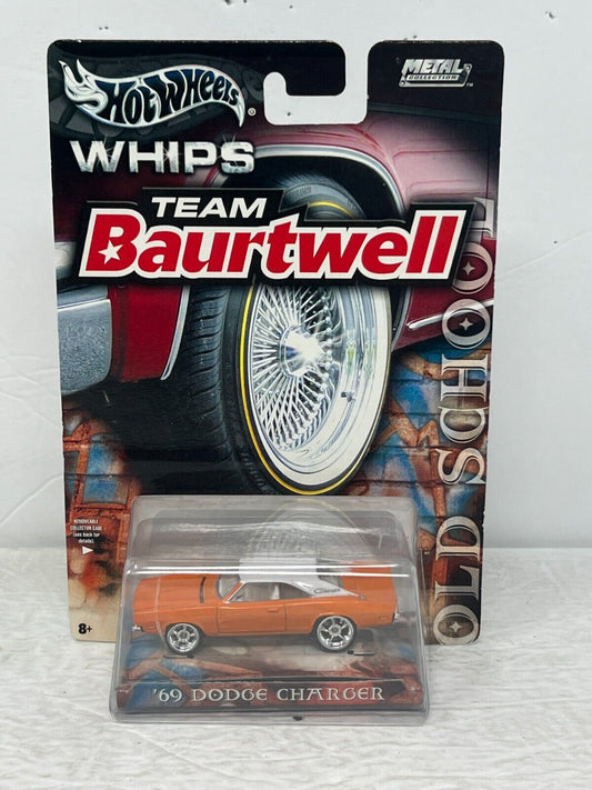 Hot Wheels Whips Team Baurtwell '69 Dodge Charger 1:64 Diecast