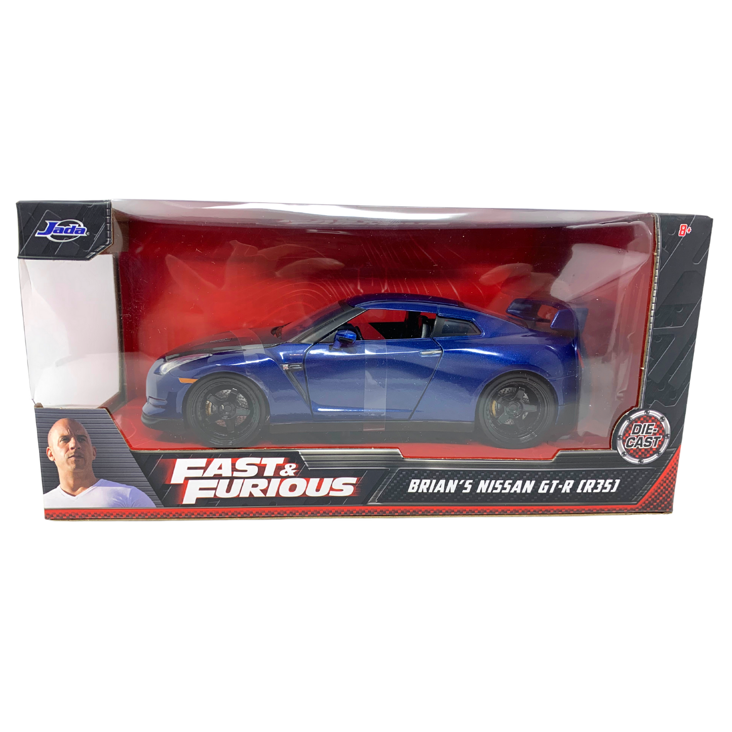 Jada Fast & Furious Brian's Nissan GT-R [R35] 1:24 Diecast