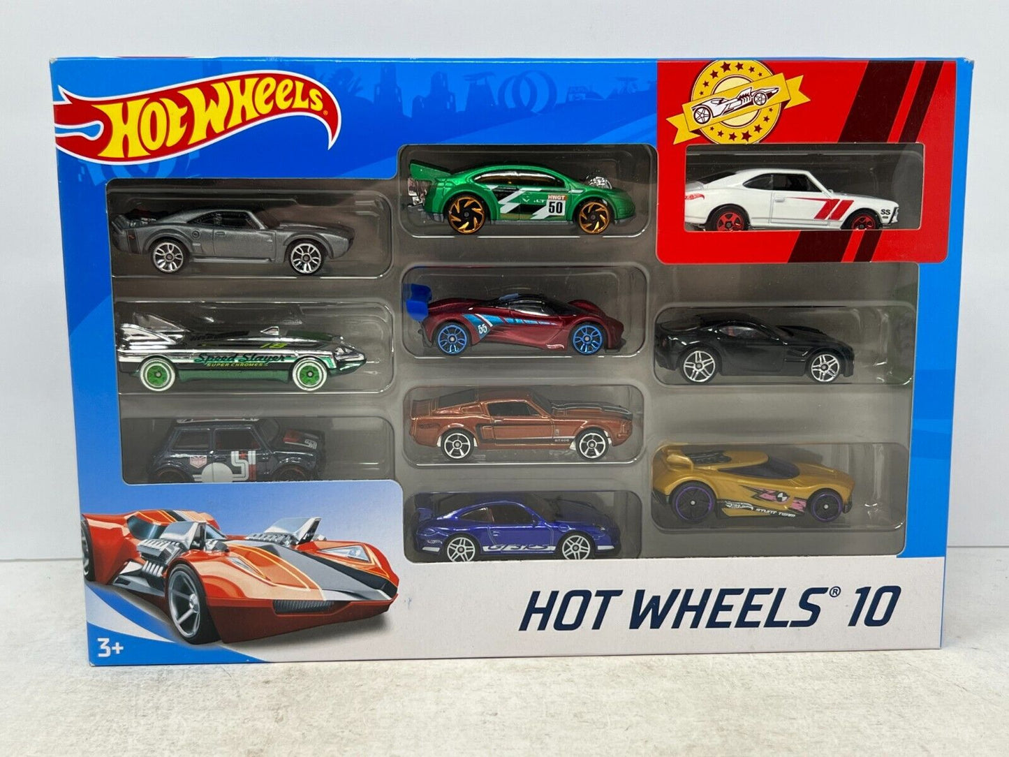 Hot Wheels 2017 10-Pack 1:64 Diecast Combo Set