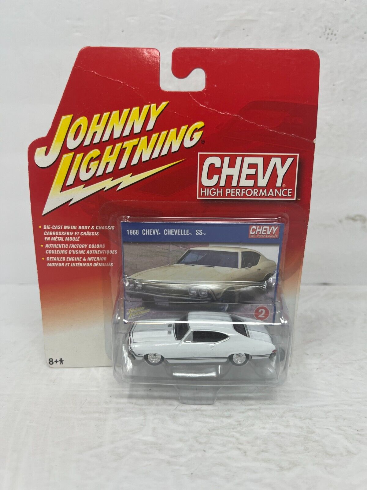 Johnny Lightning Chevy High Performance 1968 Chevy Chevelle SS 1:64 Diecast