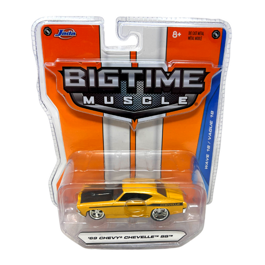 Jada Bigtime Muscle Wave 18 '69 Chevy Chevelle SS 1:64 Diecast