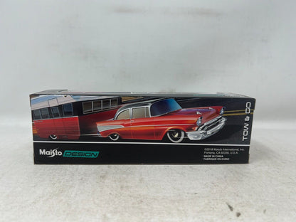 Maisto Design Tow & Go 1967 Chevrolet El Camino Traveler Trailer 1:64 Diecast