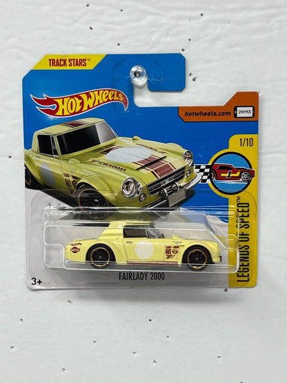 Hot Wheels Legends of Speed Fairlady 2000 JDM 1:64 Diecast Yellow