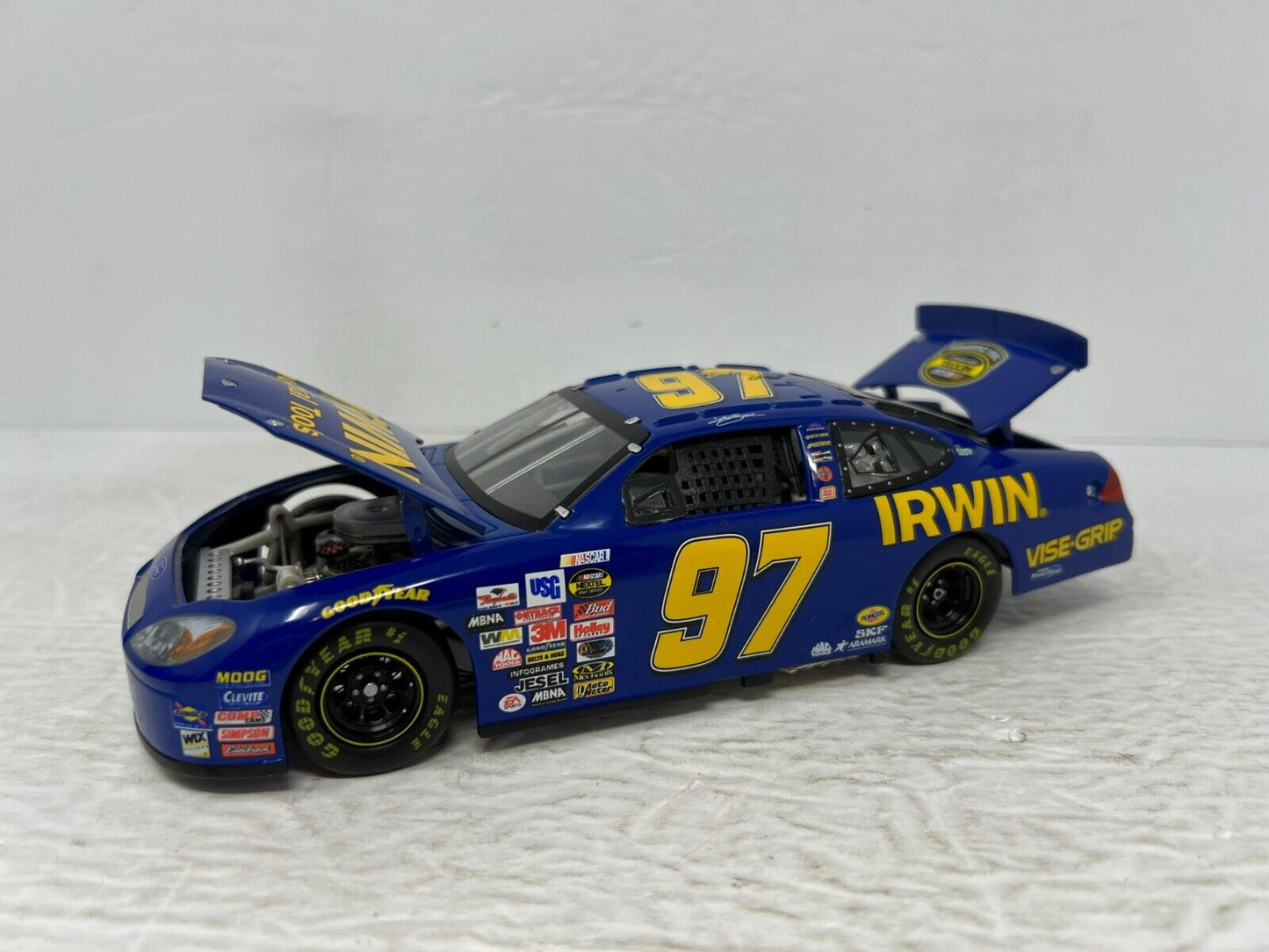 Team Caliber Nascar #97 Kurt Busch Irwin Tools Nextel Cup 2004 Ford 1:24 Diecast