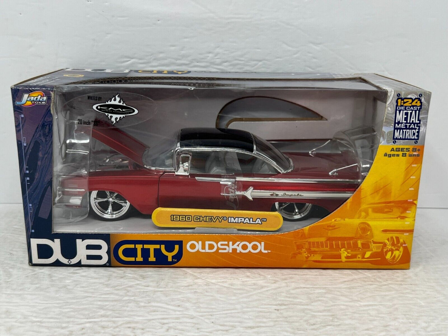 Jada Dub City 1960 Chevy Impala Coupe 1:24 Diecast