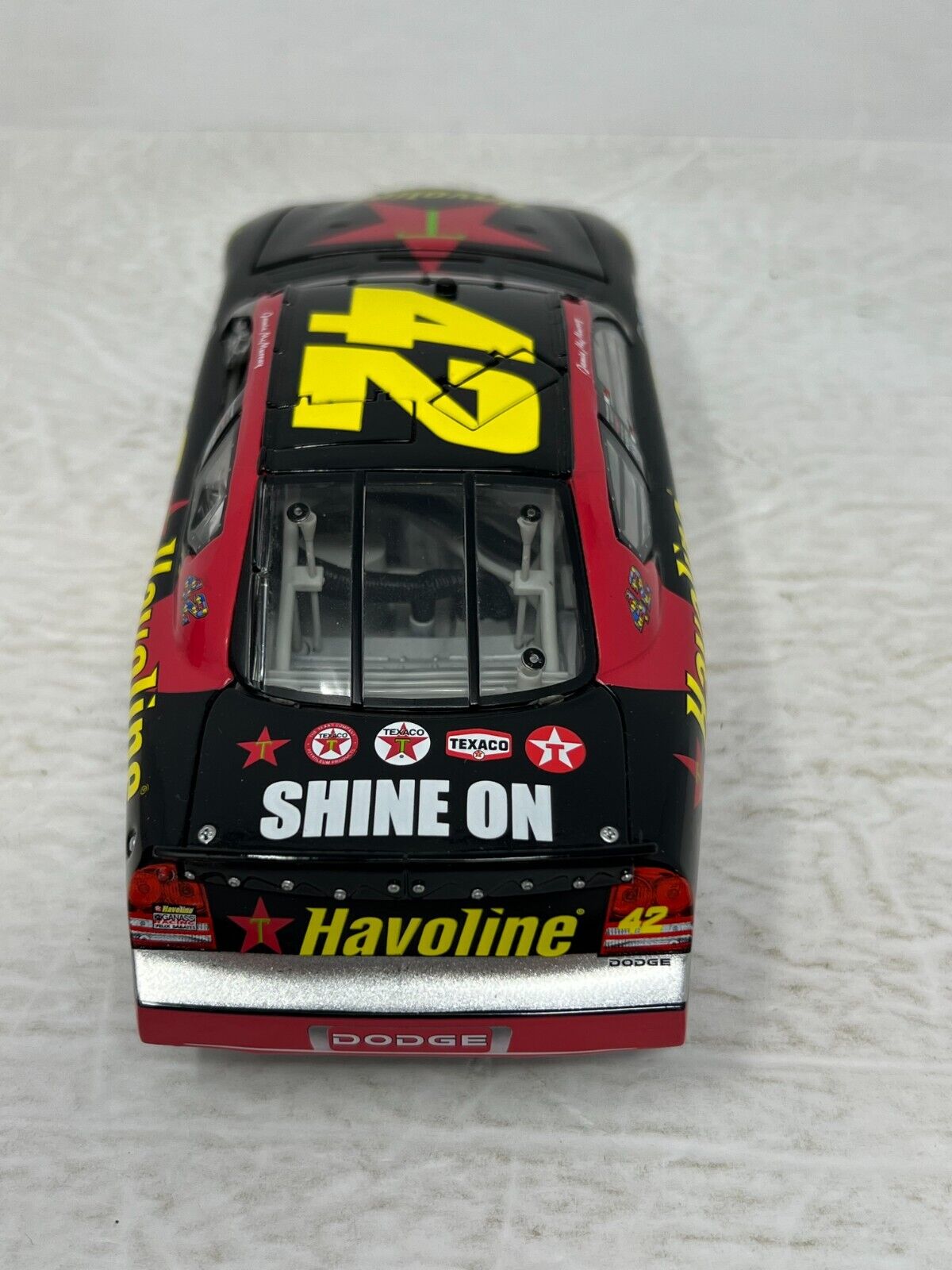 Action Nascar #42 Jamie McMurray Havoline Shine On Charlotte 2005 1:24 Diecast