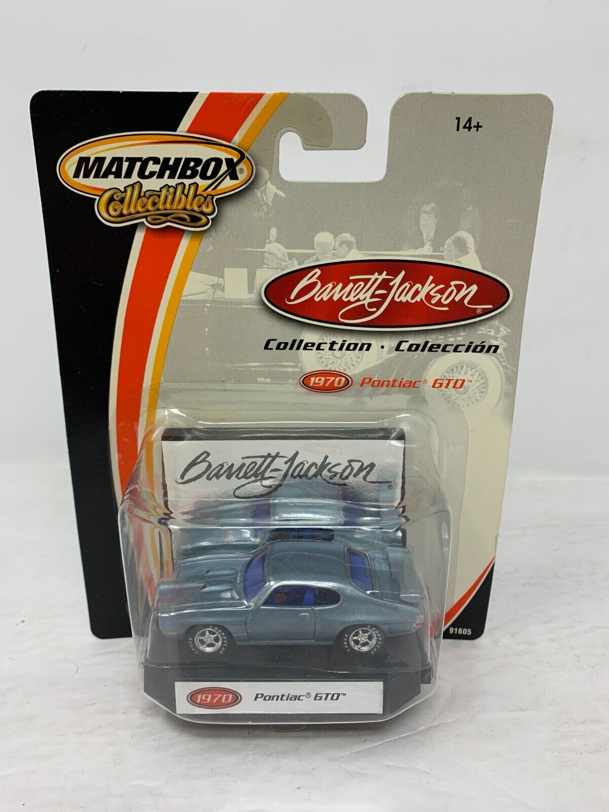 Matchbox Collectibles Barrett-Jackson Collection 1970 Pontiac GTO 1:64 Diecast