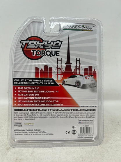 Greenlight Tokyo Torque Series 4 1969 Datsun 510 1:64 Diecast