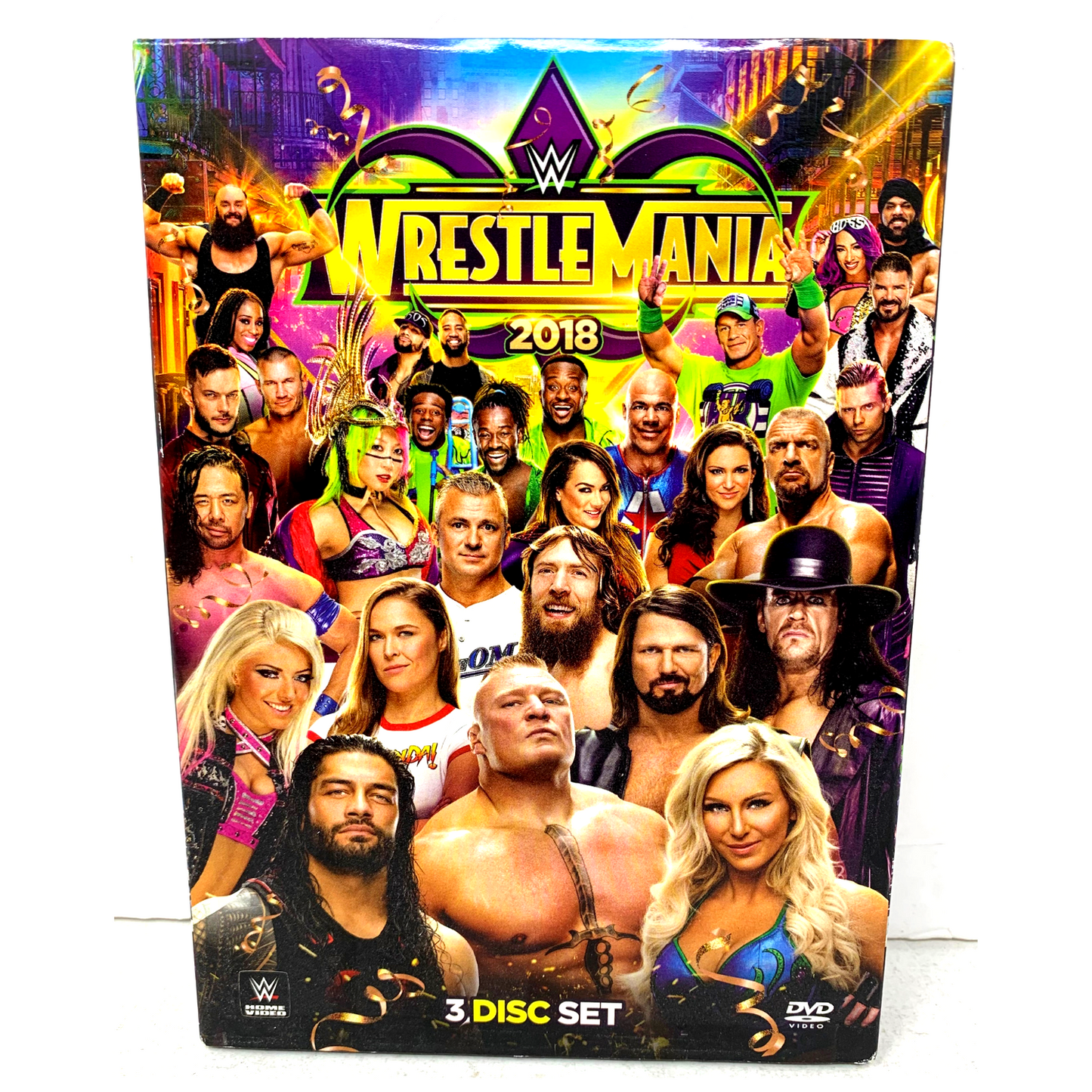 WWE: Wrestlemania 34 XXXIV (DVD, 2018) Good Condition!!!